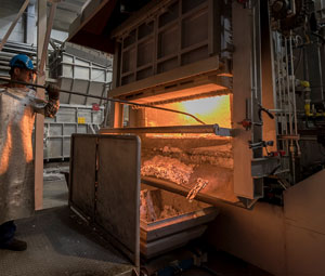 skelner-type-alu-melting-and-tilting-furnace
